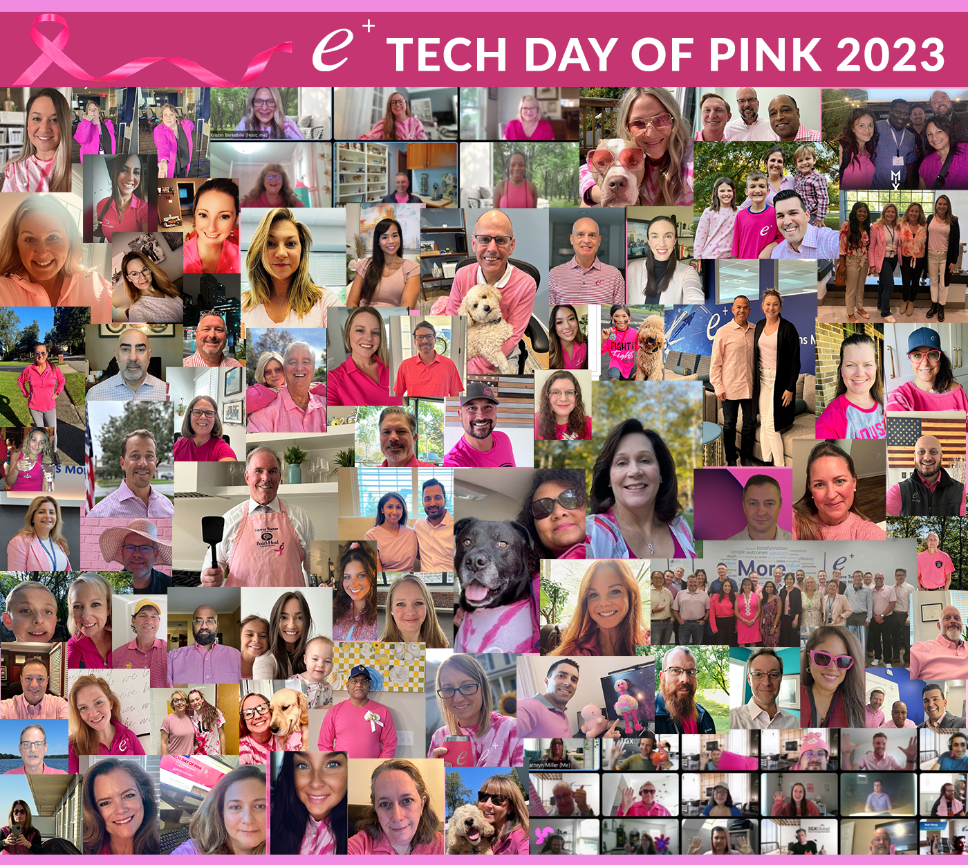 Tech Day of Pink 2023 Collage_